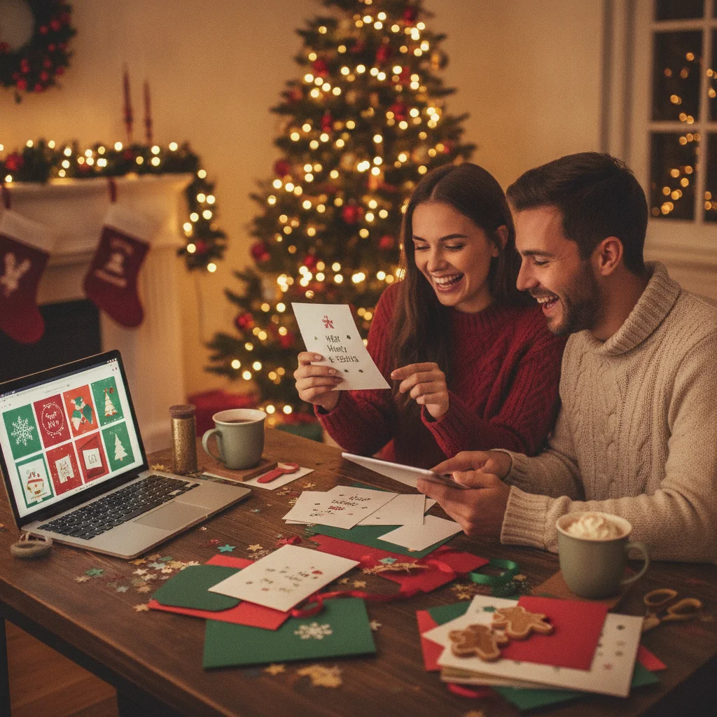 Adobe Express Christmas Card Maker Review (best apps) — Christmas card guide visual