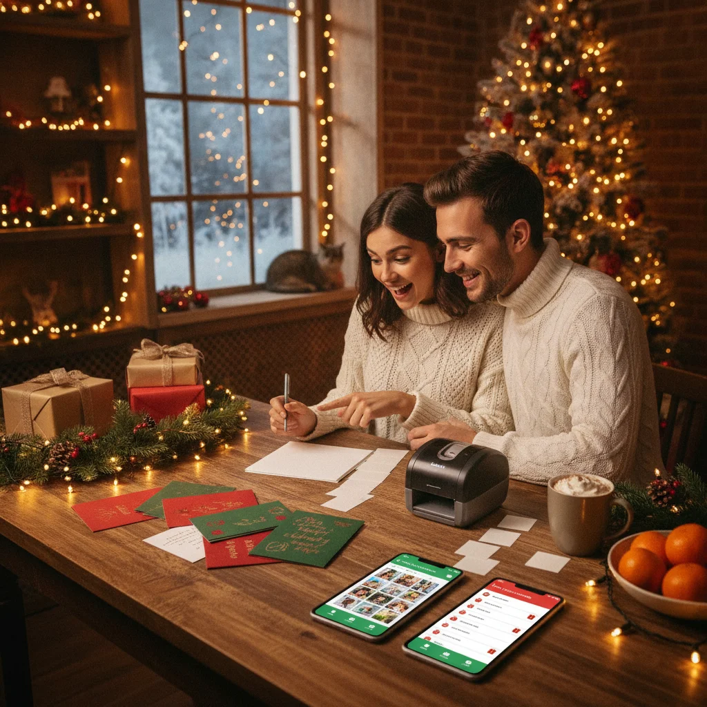Best Apps for Managing Christmas Card Address Labels — best apps for christmas card address labels — Christmas card app guide visual