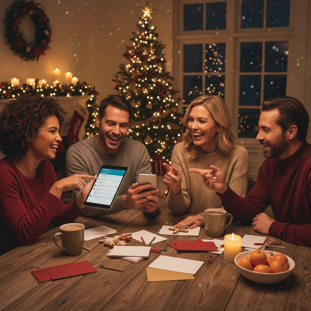 Best Apps for Christmas Card List Management — Christmas card app guide visual
