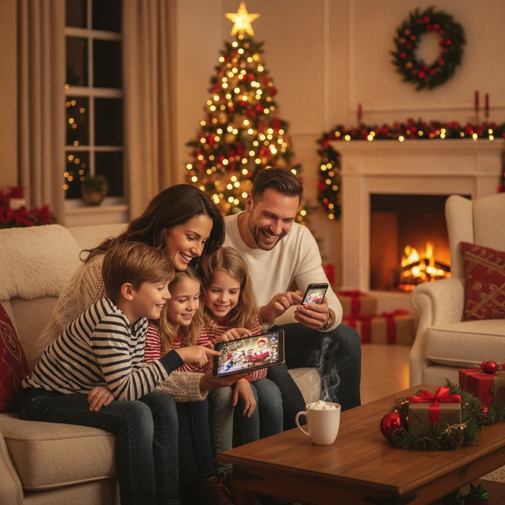 Best Apps for Editing Family Christmas Photos Like a Pro — best apps for christmas family photo editing — festive Christmas photo example