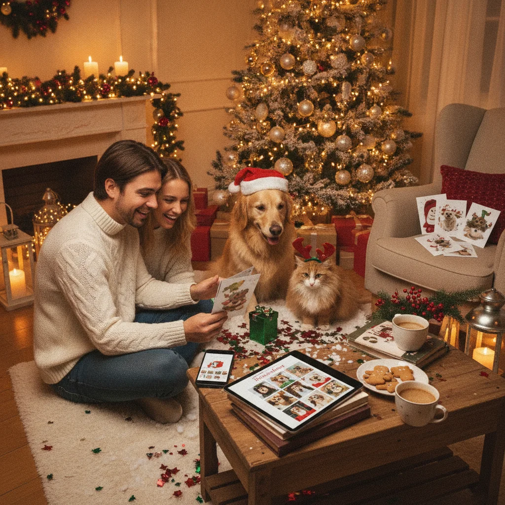 Best Apps for Creating Adorable Pet Christmas Cards — best apps for pet christmas cards — Christmas card app guide visual