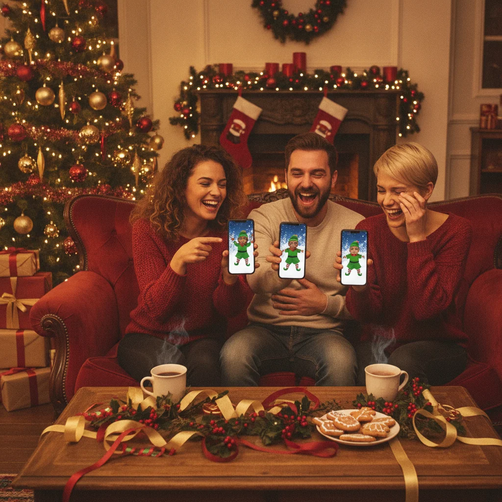 Best Apps to Put Your Face on an Elf Body — best apps to put your face on elf body — Christmas card app guide visual