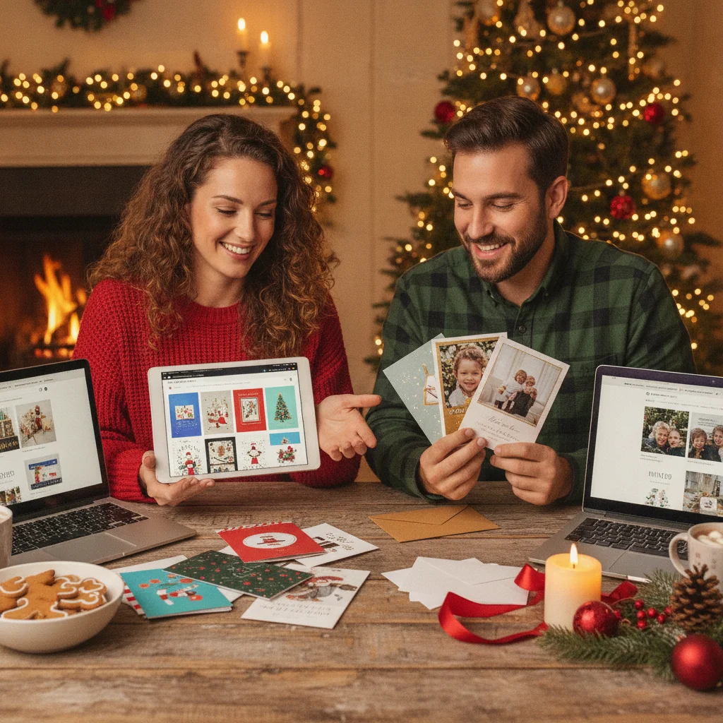 Canva vs Minted Christmas Cards: Which Is Better? (best apps) — Christmas card guide visual