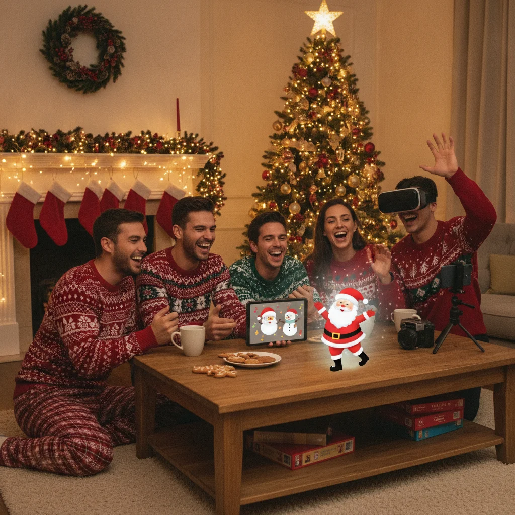 Elf Yourself Alternatives for Funny Personalized Christmas Videos (best apps) — Christmas card guide visual