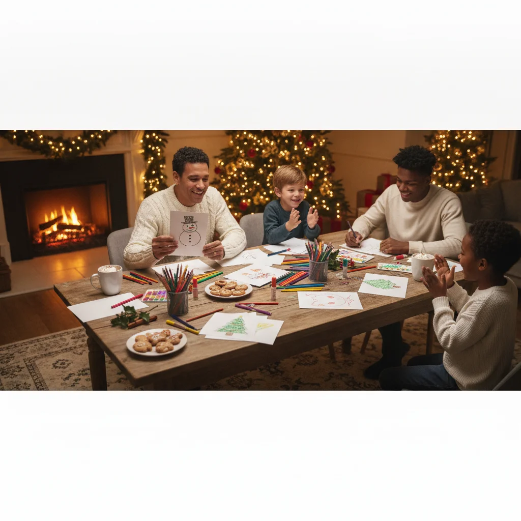 Christmas Card Ideas for Drawing by Hand — christmas card ideas drawing — Christmas card guide visual