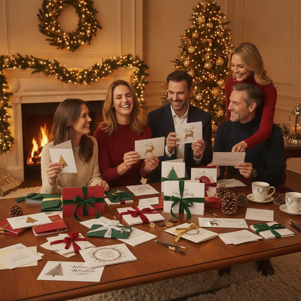 Polished Christmas Card Ideas for Clients — Christmas card guide visual