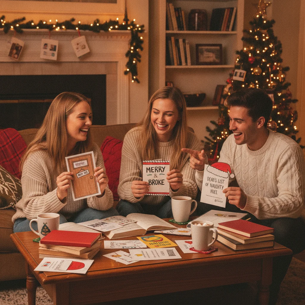 Clever Christmas Card Ideas for College Students — Christmas card guide visual