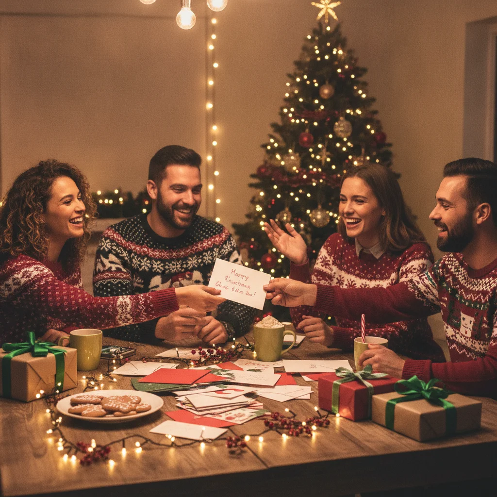 Friendly Christmas Card Ideas for Coworkers — Christmas card guide visual
