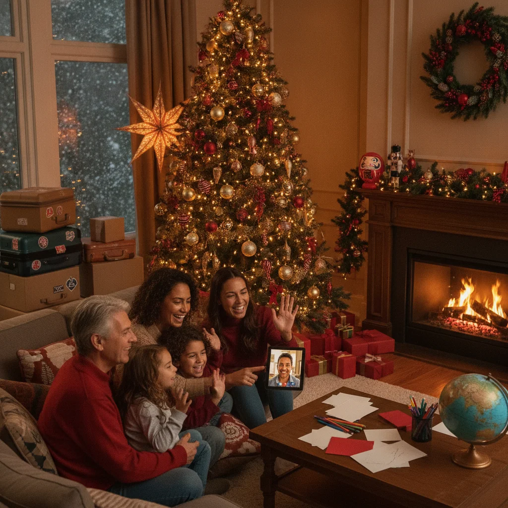 Meaningful Christmas Card Ideas for Expat Families Living Abroad — christmas card ideas for expatriate family abroad — Christmas card guide visual