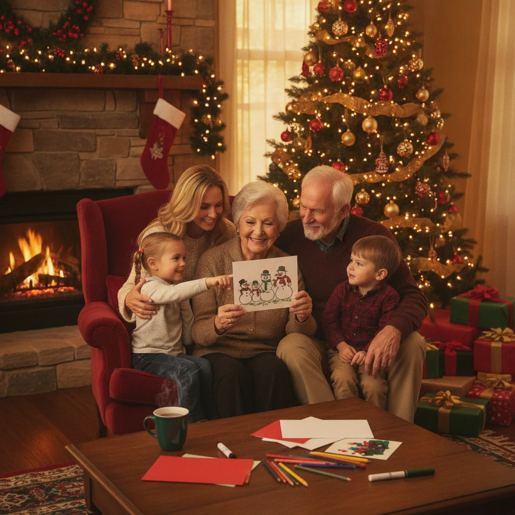 What Are the Best Christmas Card Ideas for Grandparents? — Christmas card guide visual