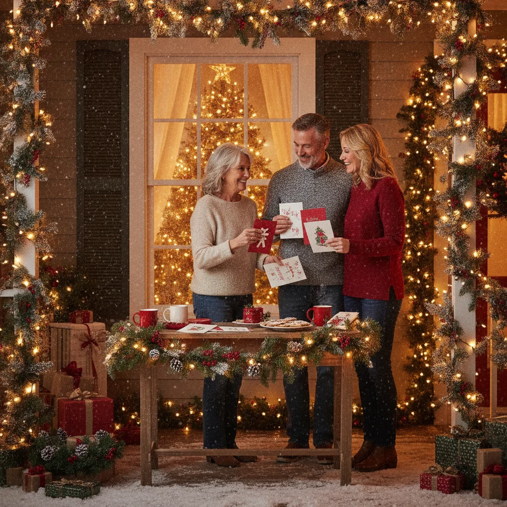 Christmas Card Ideas for Neighbors — Christmas card guide visual
