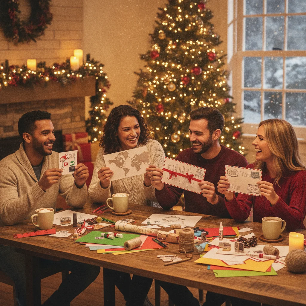 Special Christmas Card Ideas for International Pen Pals — christmas card ideas for pen pal international — Christmas card guide visual