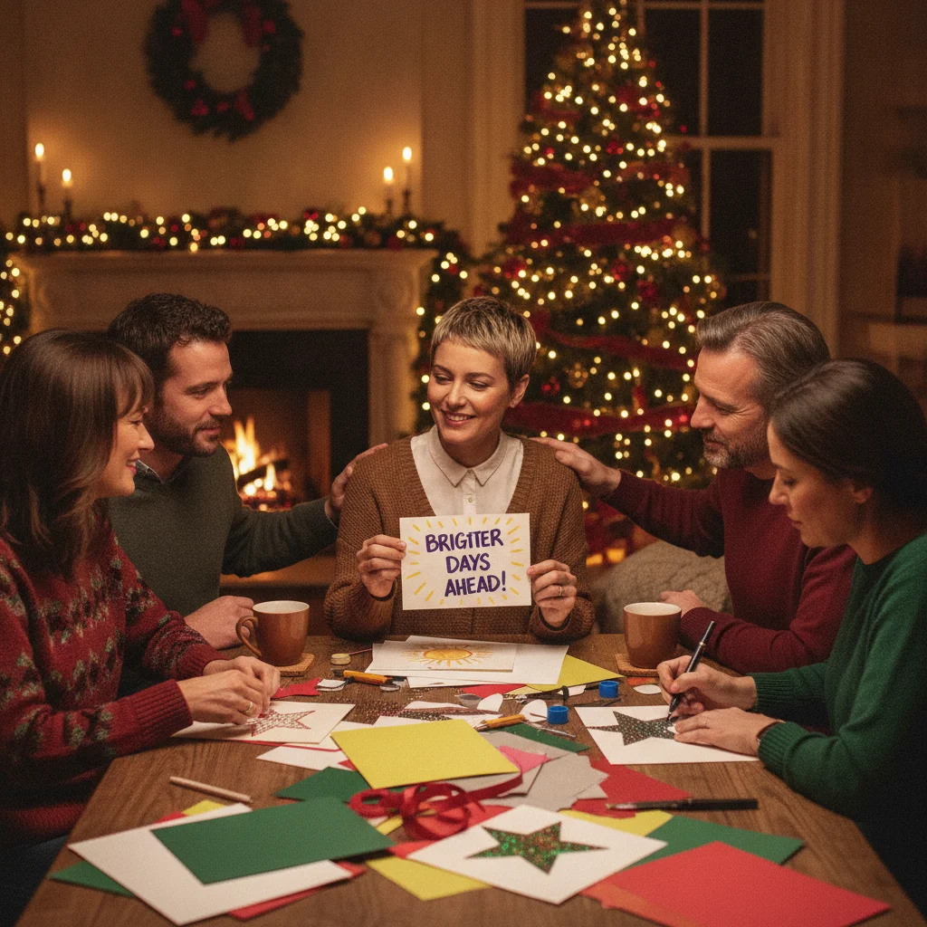 Encouraging Christmas Card Ideas for Someone Starting Chemotherapy — Christmas card guide visual