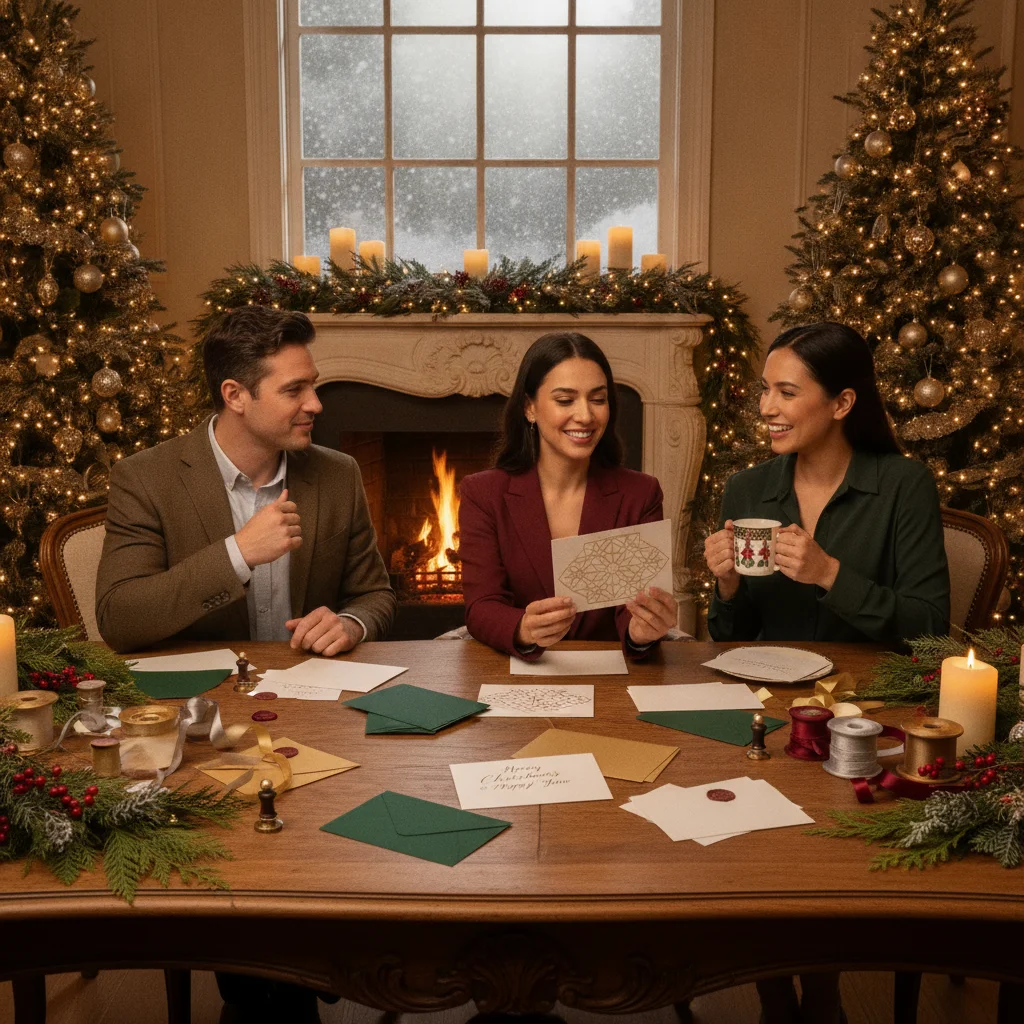 Professional Christmas Card Ideas for Your Boss — Christmas card guide visual