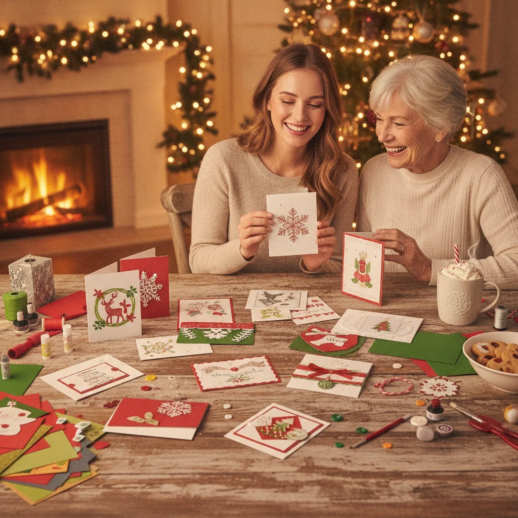 12 Handmade Christmas Card Ideas for Every Skill Level — christmas card ideas handmade — Christmas card guide visual