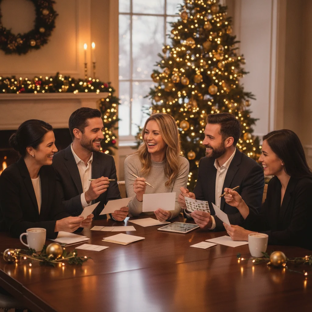 Professional Corporate Christmas Card Ideas — Christmas card guide visual