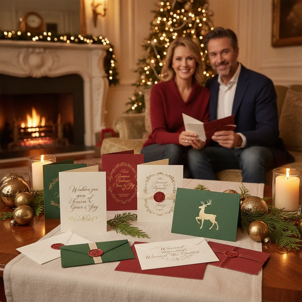 Elegant Christmas Card Ideas with Timeless Style — Christmas card guide visual