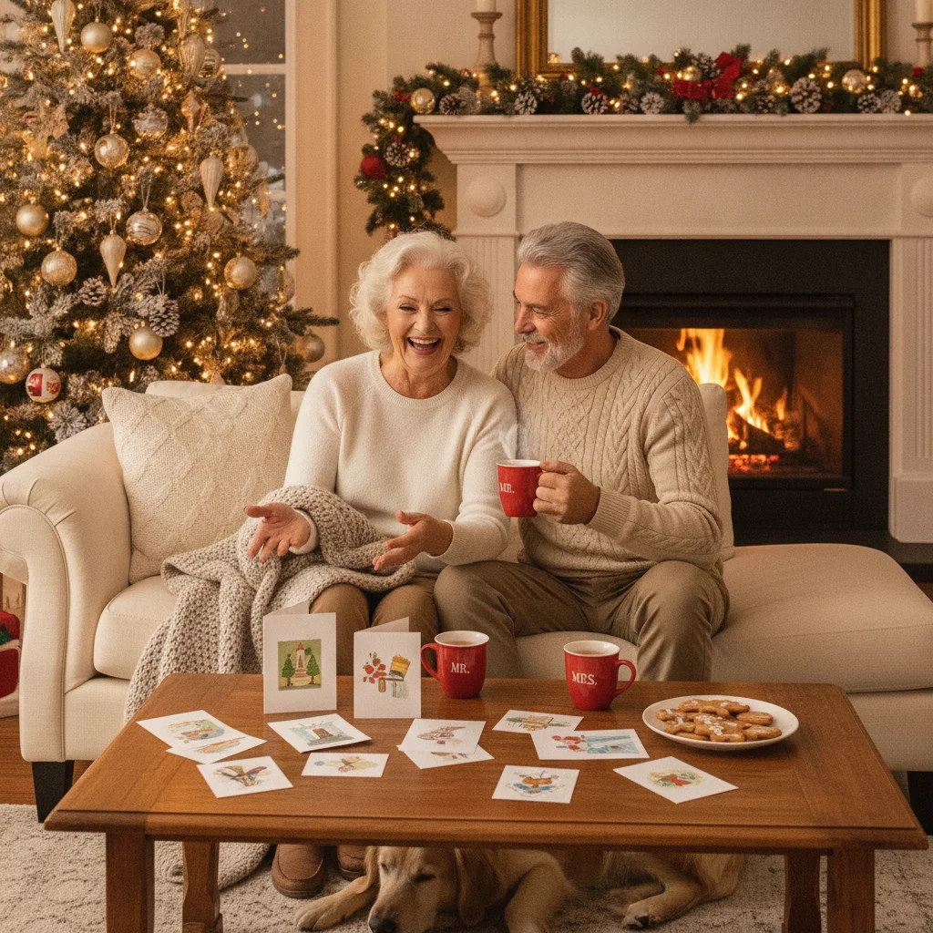 First Christmas After Retirement Card Ideas — Christmas card guide visual