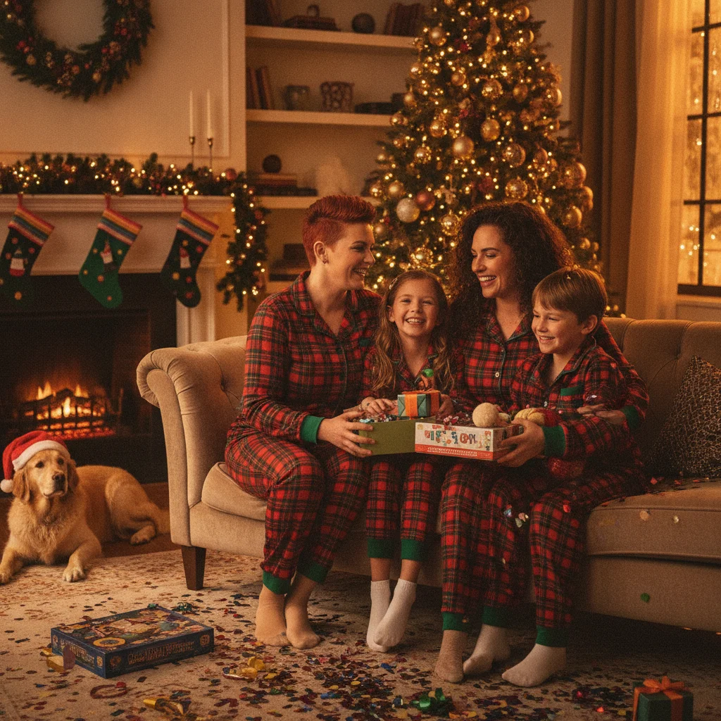 Proud and Festive LGBTQ Family Christmas Card Ideas — Christmas card guide visual