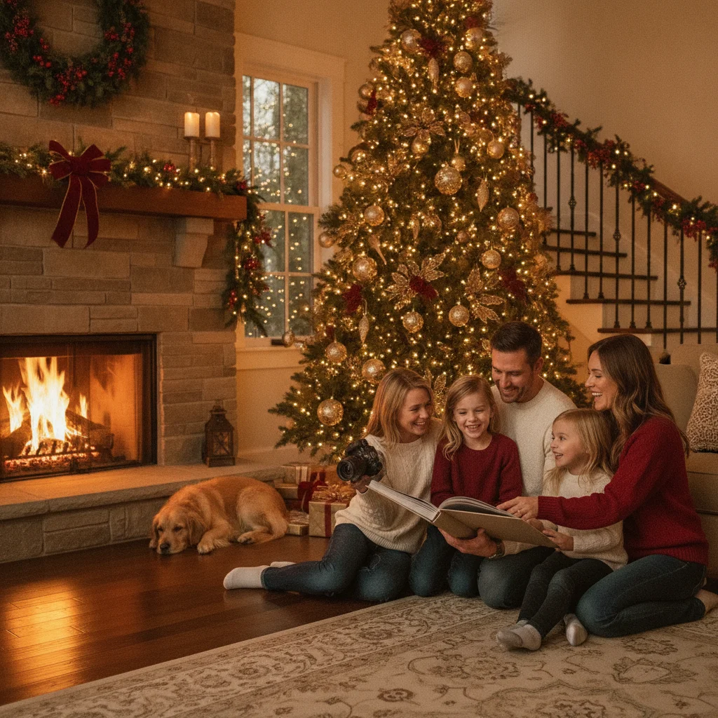 Find a Christmas Photographer Near You — Christmas photographer near me (christmas photos) — festive Christmas photo example