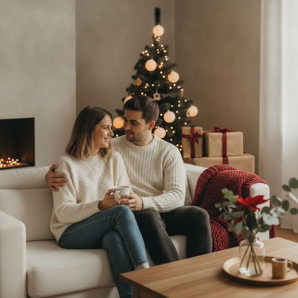 Simple Minimalist Christmas Portrait Styles — minimalist Christmas portraits (christmas photos) — Christmas card guide visual