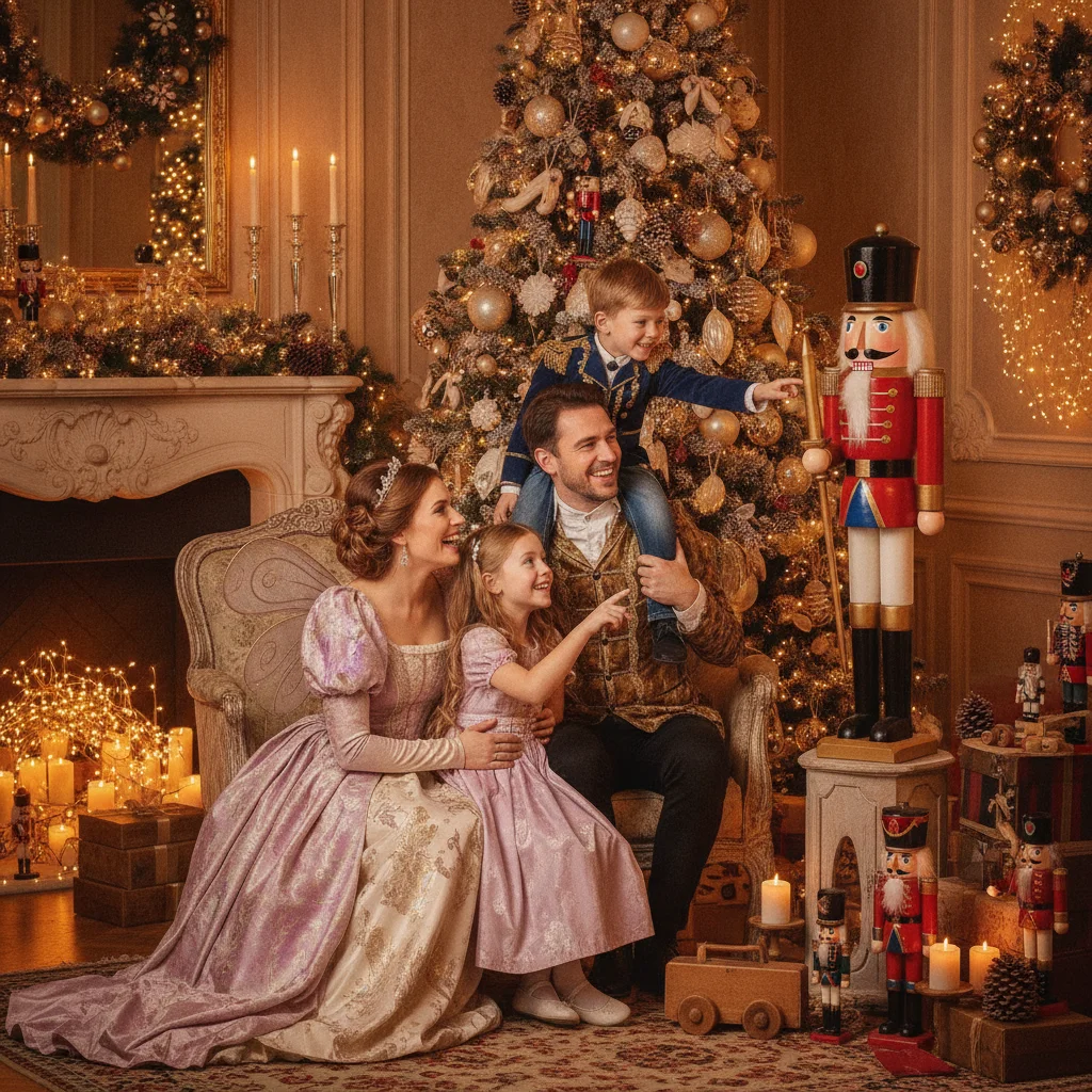 Nutcracker Themed Portrait Session Ideas (christmas photos) — Christmas card guide visual