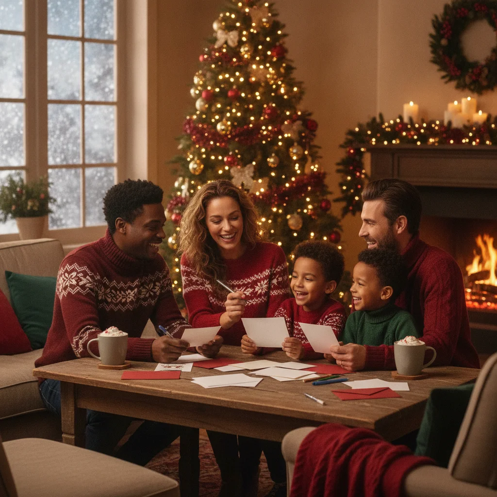 What Can You Write in a Christmas Card? — can christmas card wording (messages) — Christmas card message guide visual