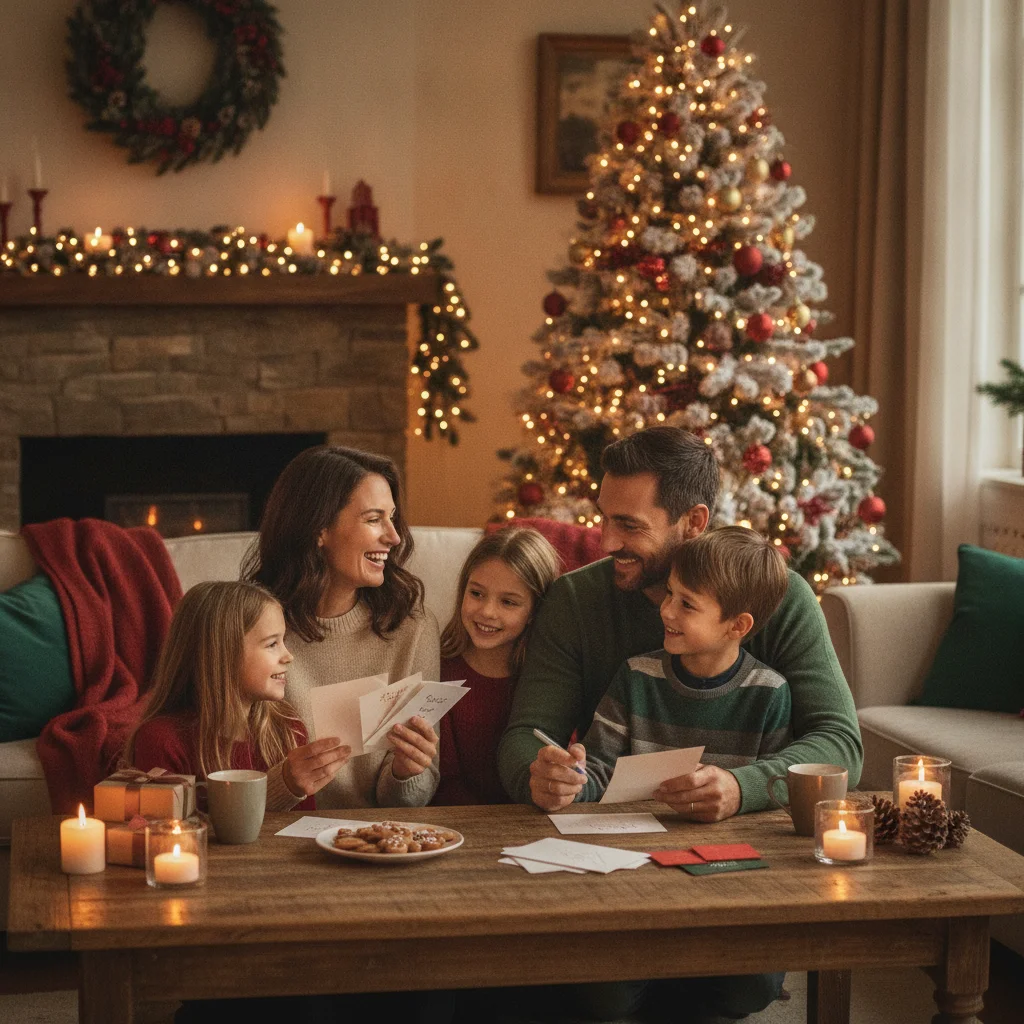 What Should You Write in a Christmas Card Appreciation Message? (messages) — Christmas card message guide visual