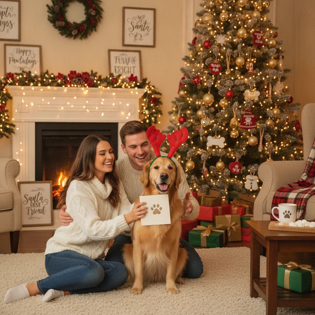 Christmas Card Dog Sayings (messages) — Christmas card guide visual