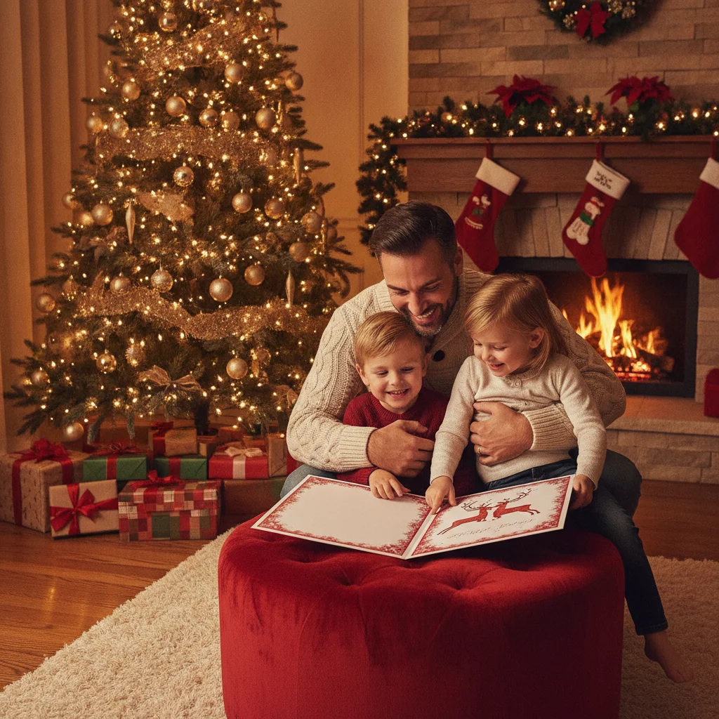 Christmas Card Message for Boyfriend From Kids (messages) — Christmas card message guide visual