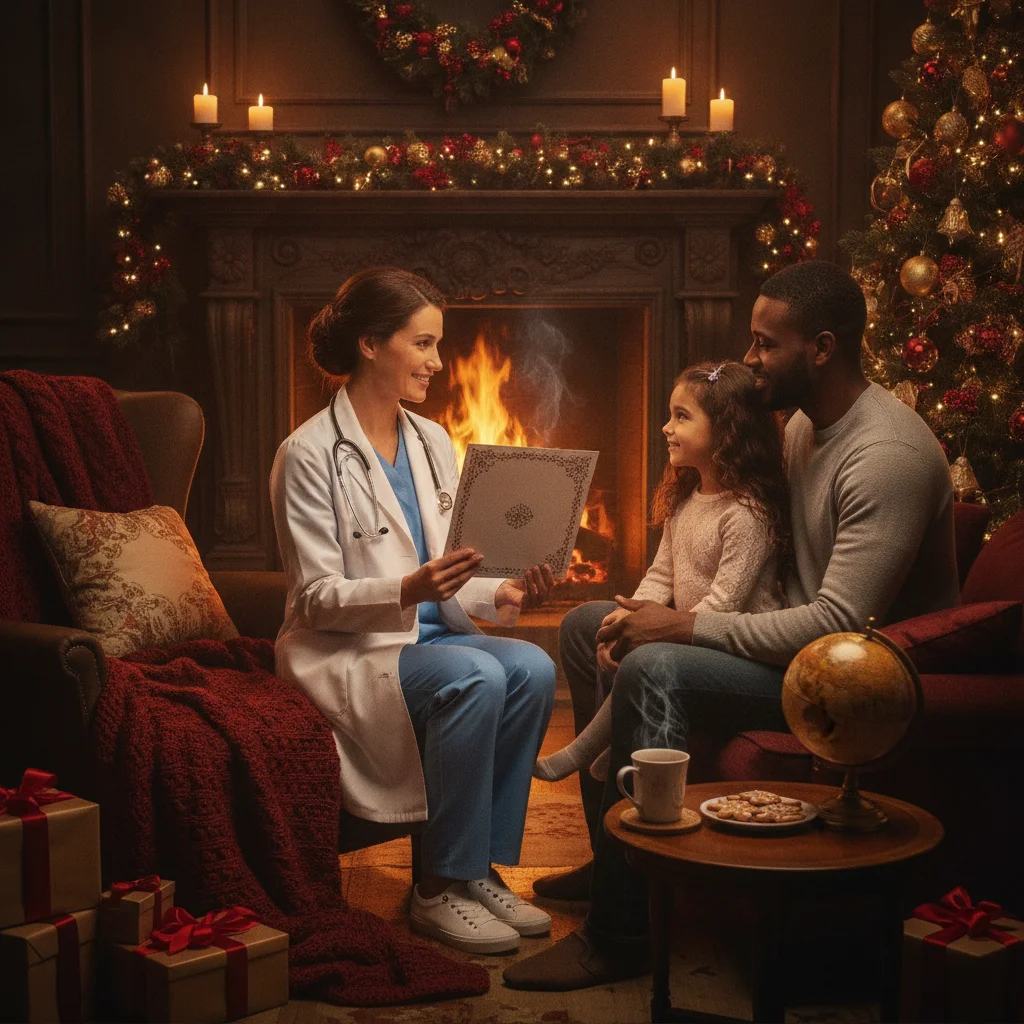 Christmas Card Message for Doctor (messages) — Christmas card message guide visual