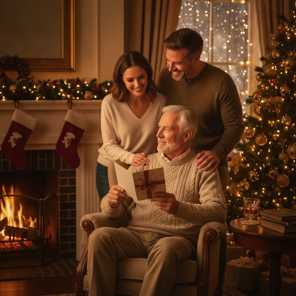 Christmas Card Message for Father-in-Law — christmas card message for father in law (messages) — Christmas card message guide visual
