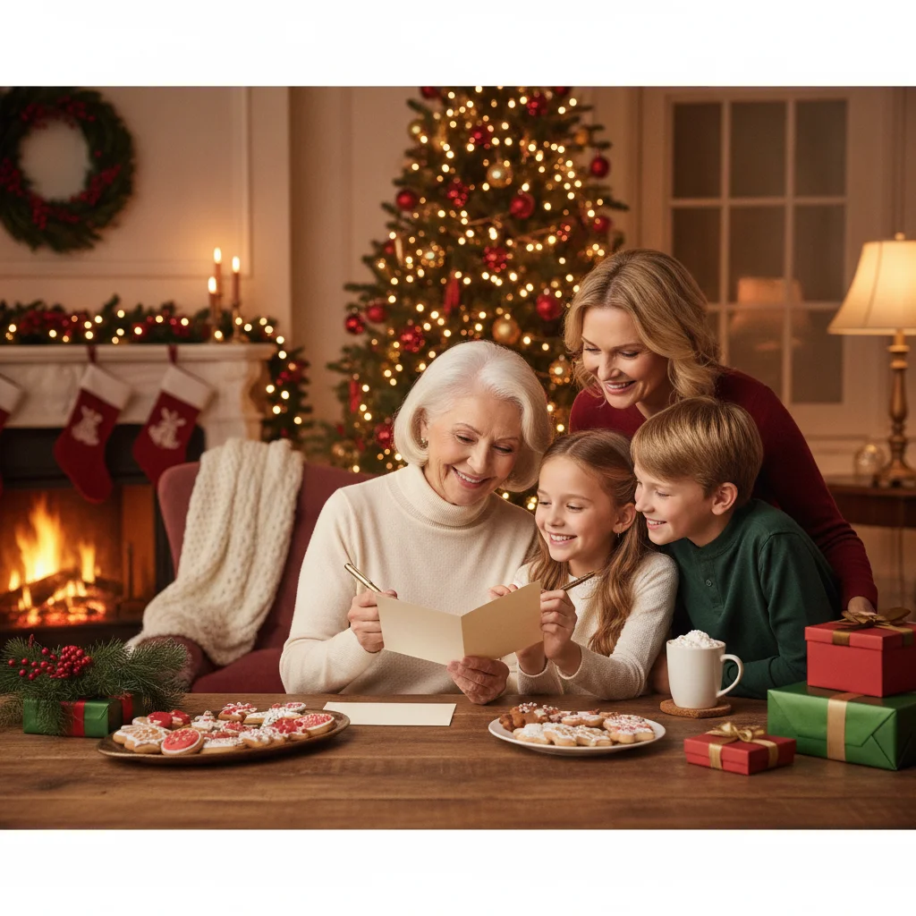 Christmas Card Message for Grandma (messages) — Christmas card message guide visual