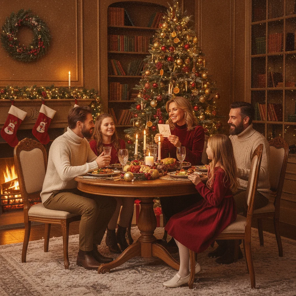 Christmas Card Message for a Host — christmas card message for host (messages) — Christmas card message guide visual