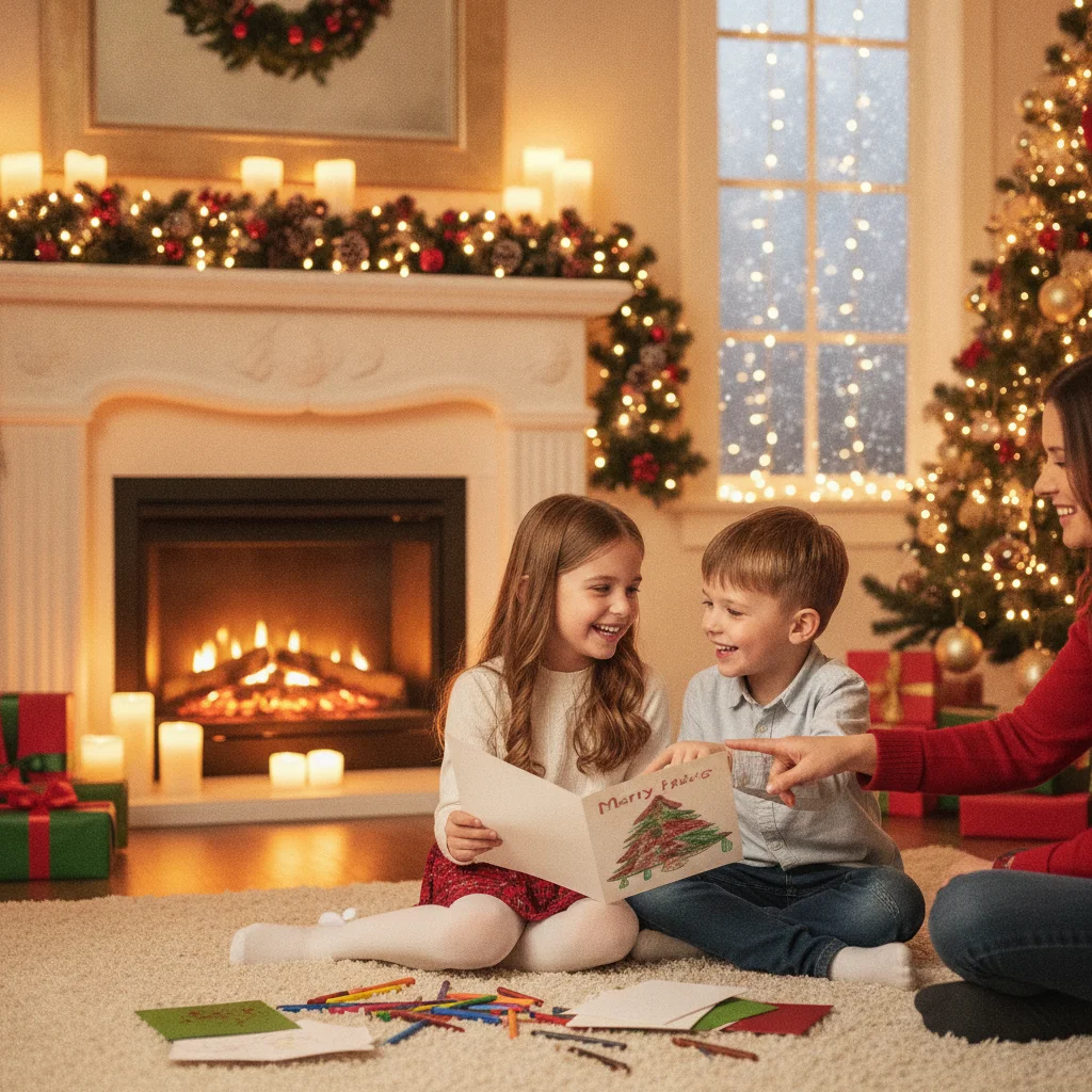 Christmas Card Messages for Neighbors From Kids — christmas card message for neighbors from kids — Christmas card message guide visual