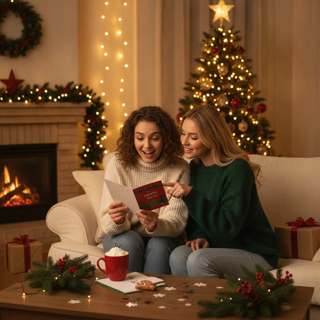 Christmas Card Message for Roommate (messages) — Christmas card message guide visual