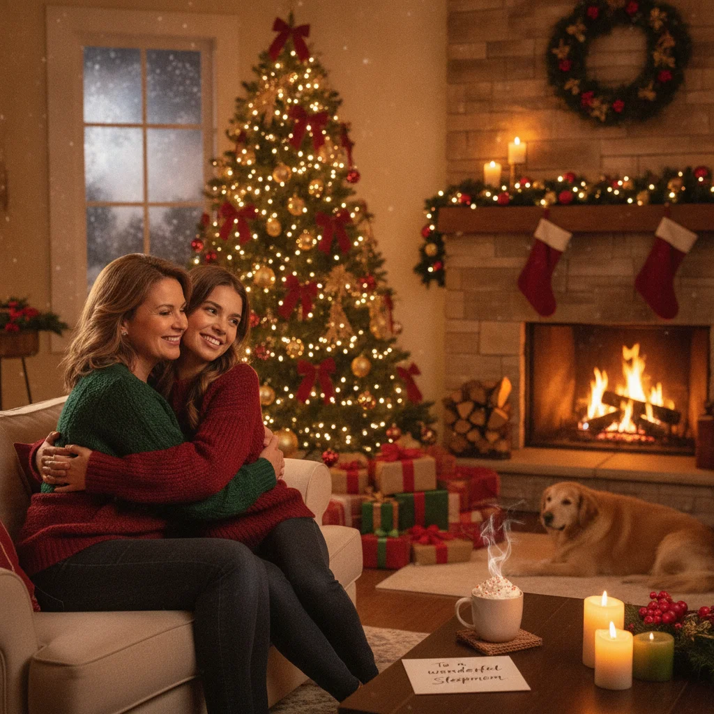 Christmas Card Message for a Stepmother — christmas card message for stepmother (messages) — Christmas card message guide visual
