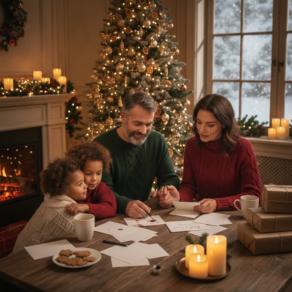 Christmas Card Messages After a Difficult Year — Christmas card message guide visual