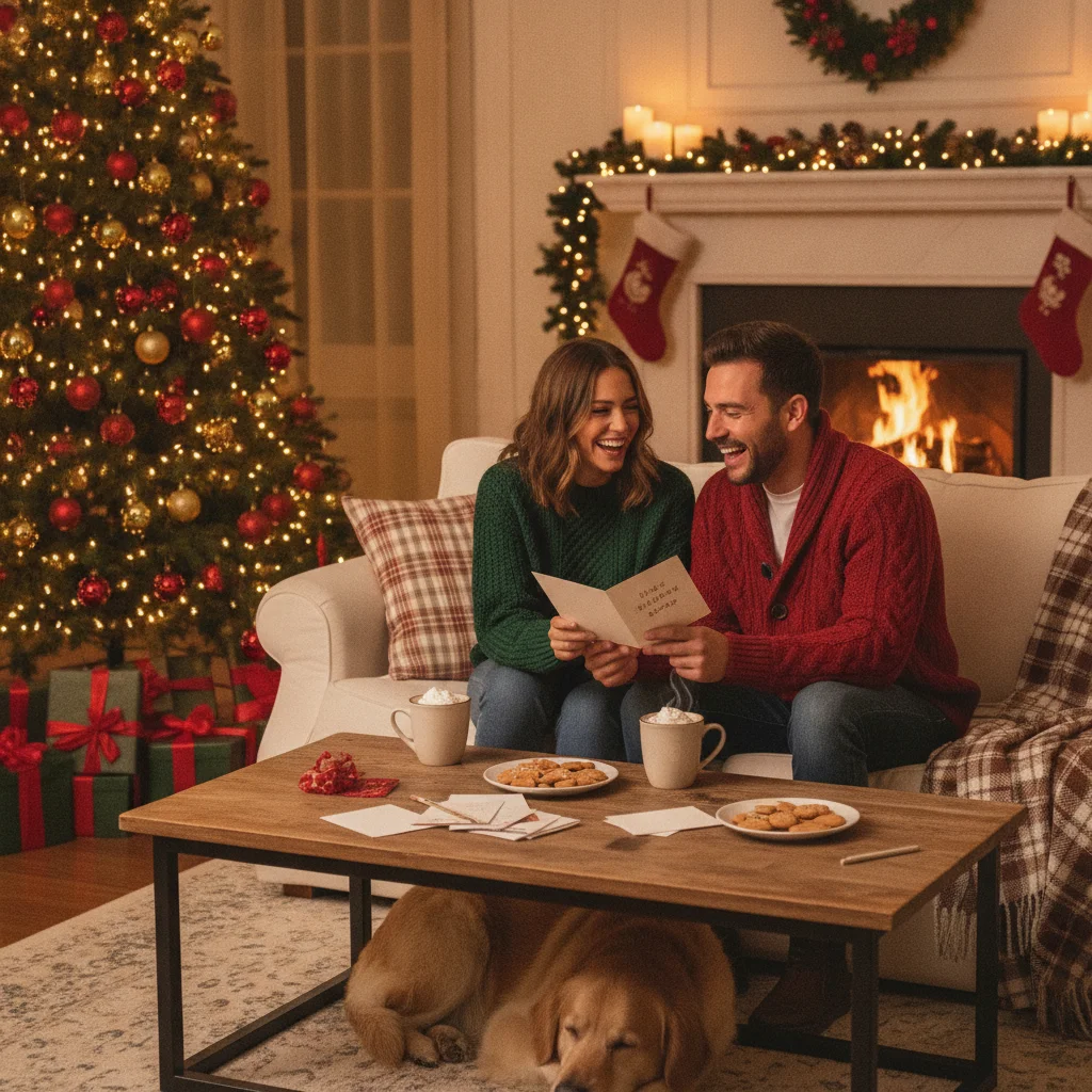 Christmas Card Messages for a Friend — Christmas card message guide visual