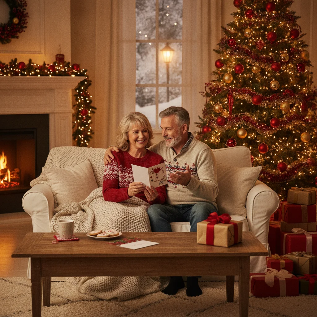 Christmas Card Messages for Aunt and Uncle — Christmas card message guide visual