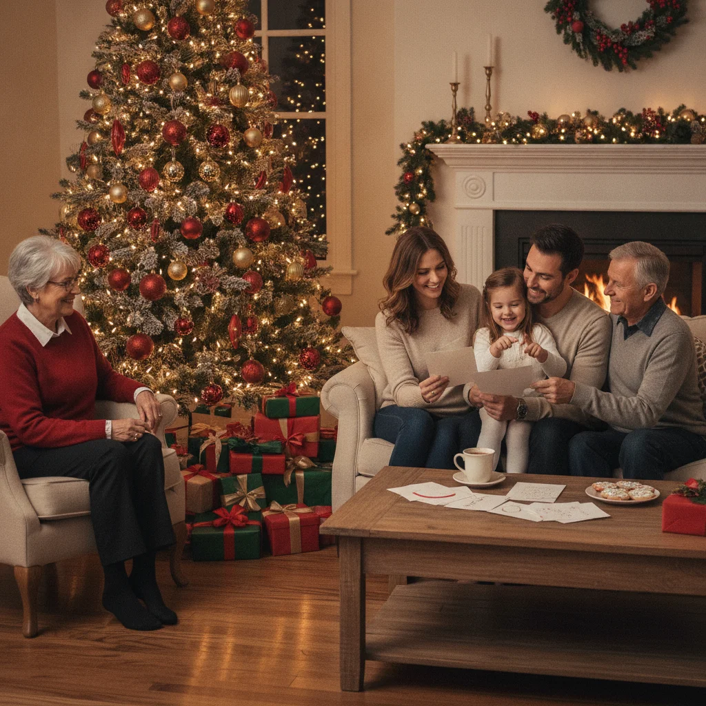 Christmas Card Messages for Family — Christmas card message guide visual