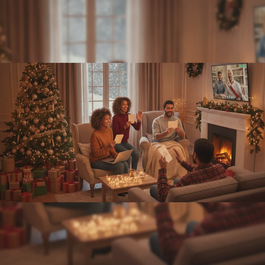 Christmas Card Messages for Long Distance Friends — Christmas card message guide visual
