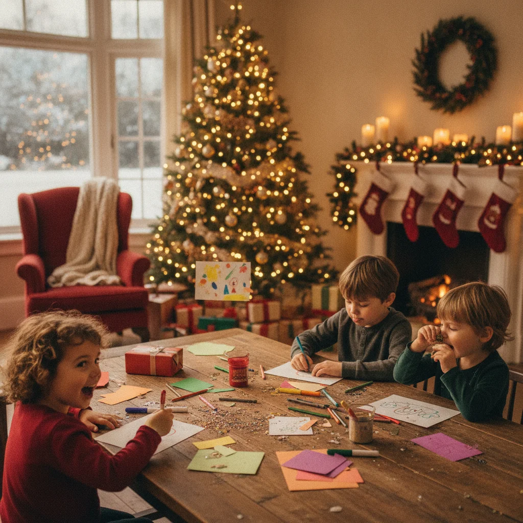 Christmas Card Messages From Kids — Christmas card message guide visual