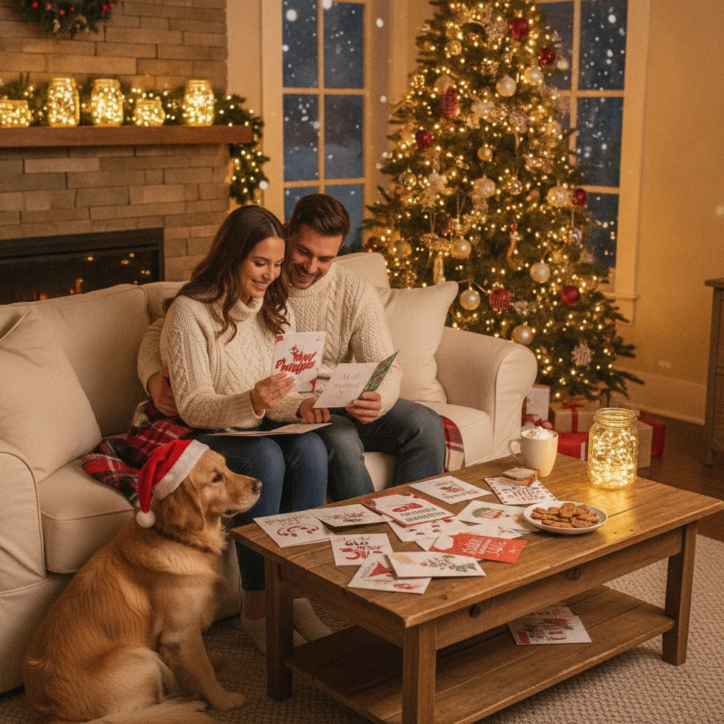 Cute Christmas Card Messages — Christmas card message guide visual