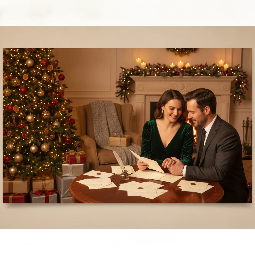 Formal Christmas Card Messages — Christmas card message guide visual