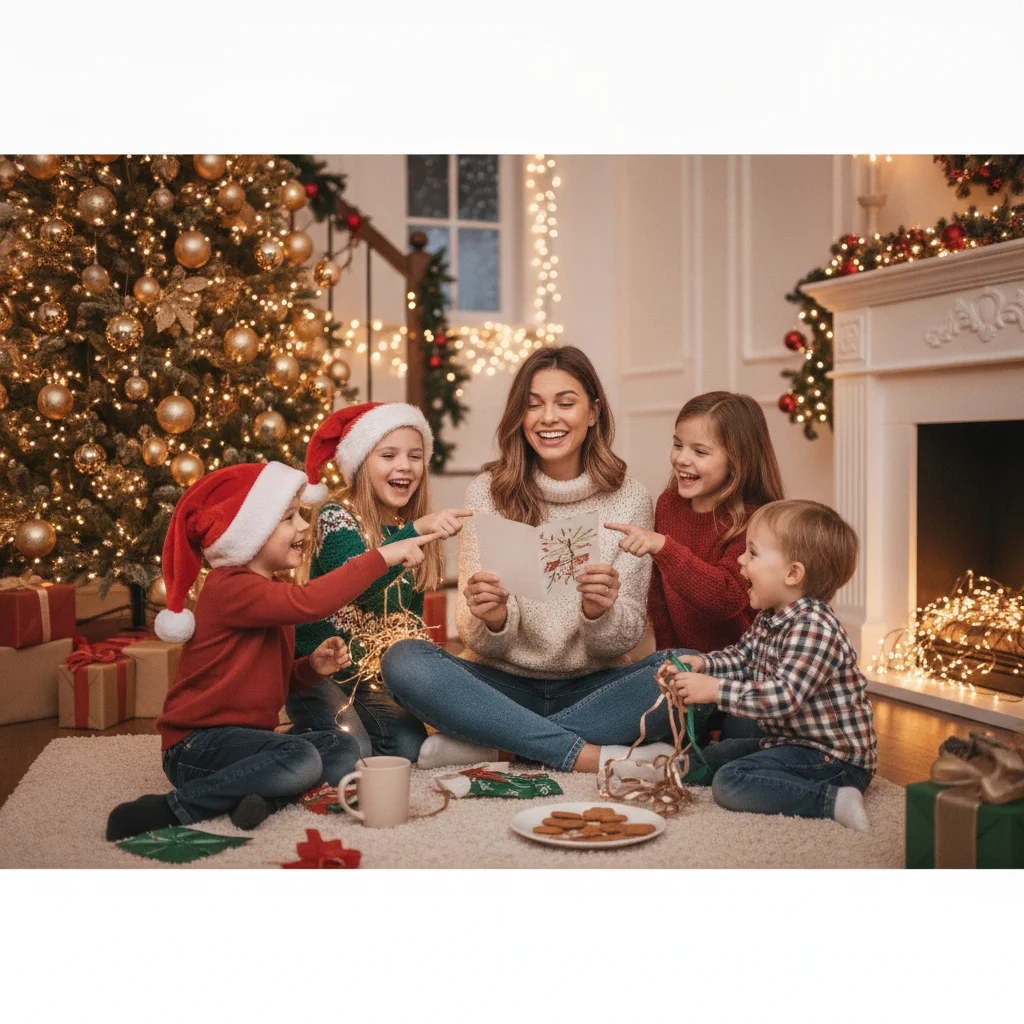 Funny Christmas Card Message for a Babysitter — funny christmas card message for babysitter (messages) — Christmas card message guide visual