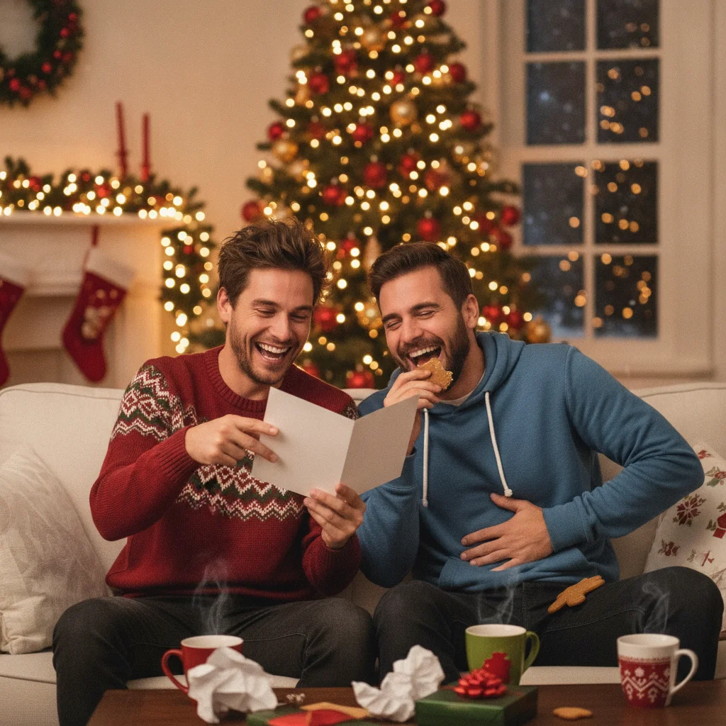 Funny Christmas Card Messages for Your Brother — funny christmas card message for brother — Christmas card message guide visual