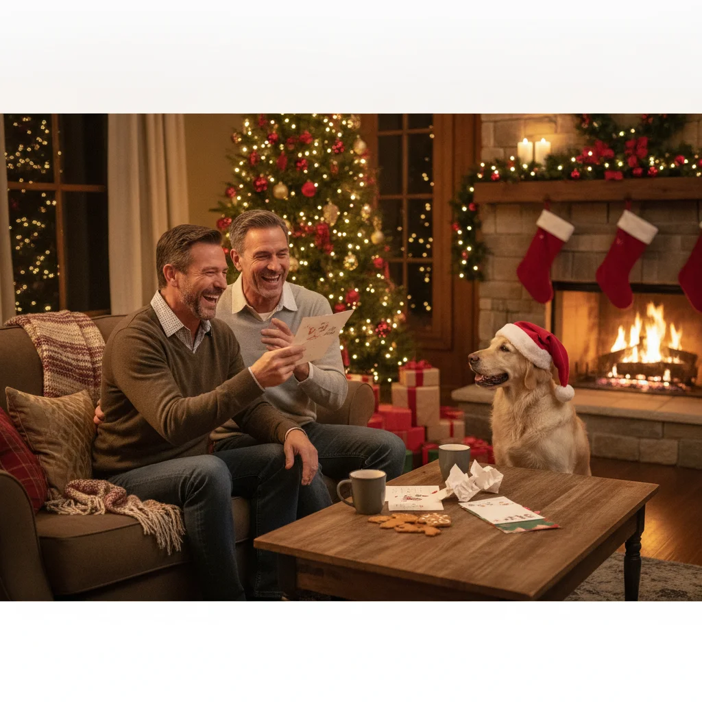 Funny Christmas Card Messages for Your Son — funny christmas card message for son — Christmas card message guide visual