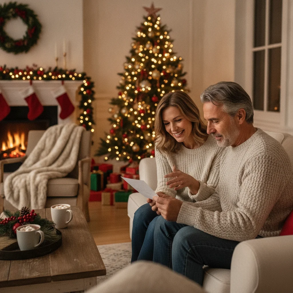 Heartfelt Christmas Card Message for Dad (messages) — Christmas card message guide visual