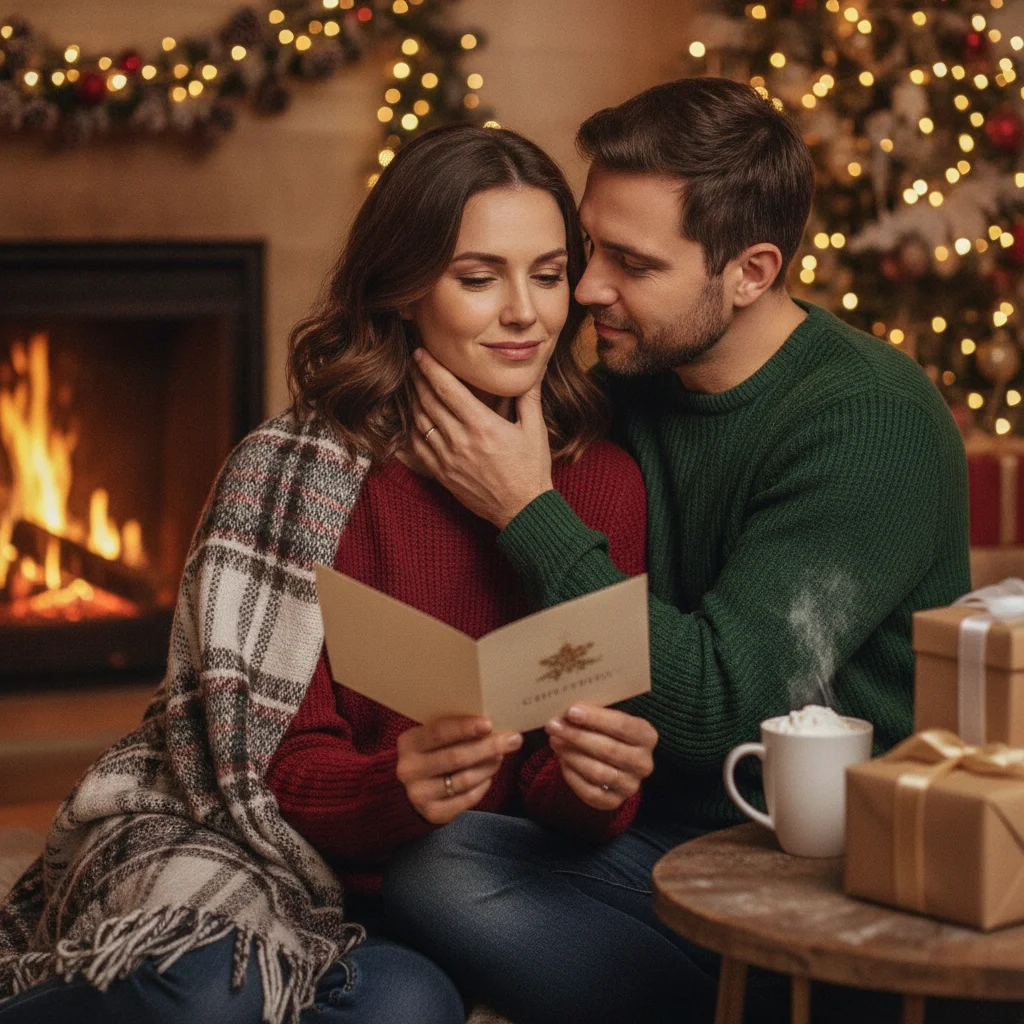Heartfelt Christmas Card Message for Husband (messages) — Christmas card message guide visual